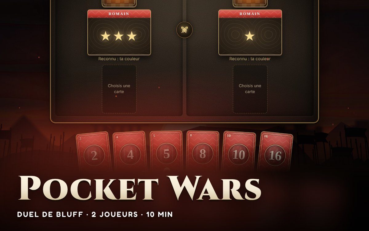 Écran du prototype Pocket Wars