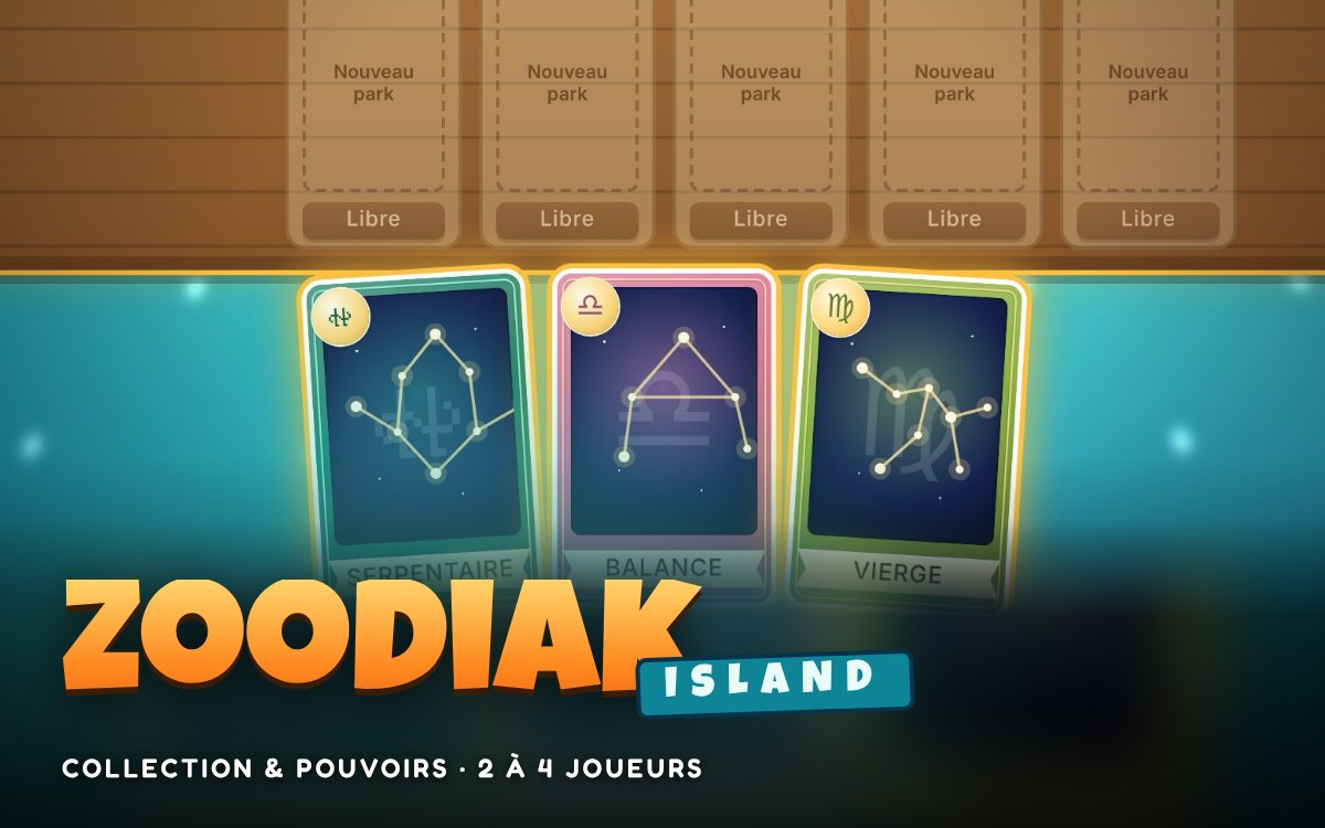 Écran du prototype Zoodiak Island